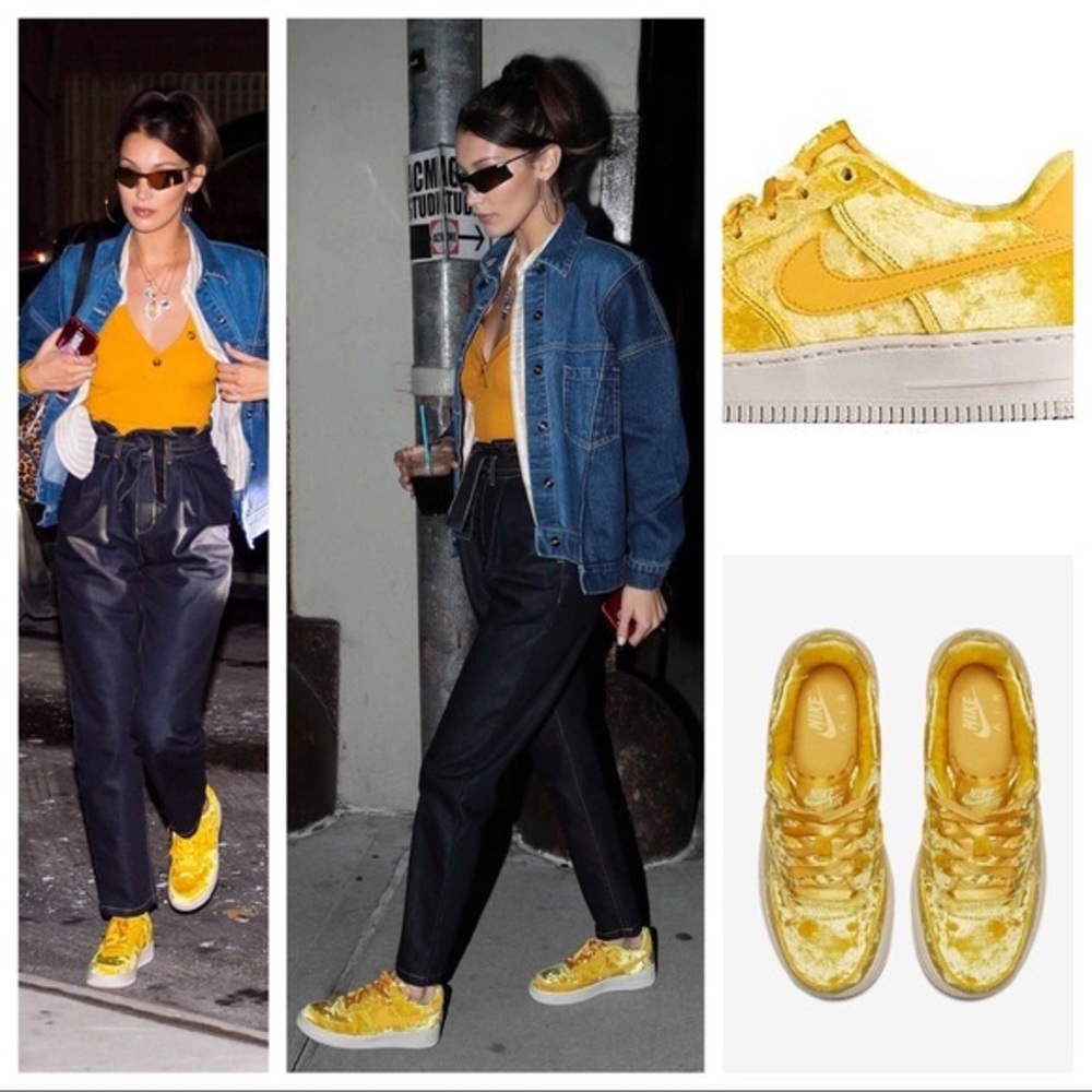 Velvet Yellow Nike Air Force 1 Low '06